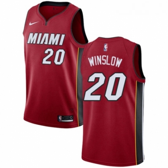 Youth Nike Miami Heat 20 Justise Winslow Swingman Red NBA Jersey Statement Edition Youth Nike Miami Heat 20 Justise Winslow Swingman Red NBA Jersey Statement Edition
