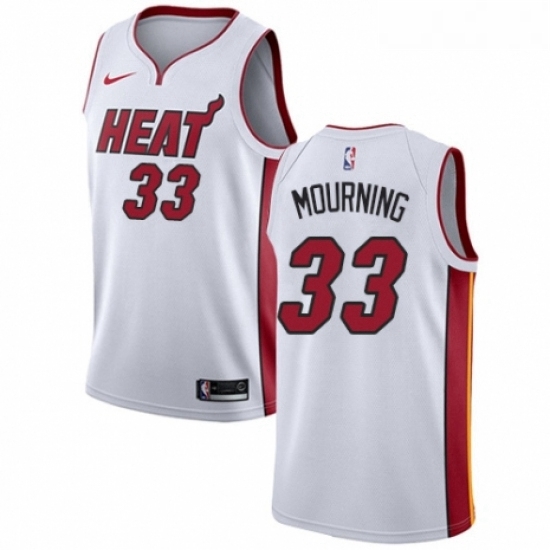 Youth Nike Miami Heat 33 Alonzo Mourning Authentic NBA Jersey Association Edition Youth Nike Miami Heat 33 Alonzo Mourning Authentic NBA Jersey Association Edition