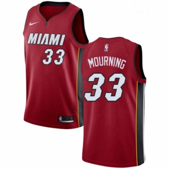 Youth Nike Miami Heat 33 Alonzo Mourning Swingman Red NBA Jersey Statement Edition Youth Nike Miami Heat 33 Alonzo Mourning Swingman Red NBA Jersey Statement Edition