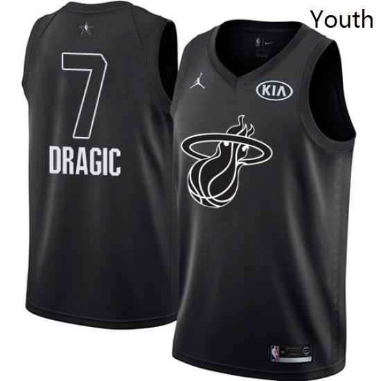 Youth Nike Miami Heat 7 Goran Dragic Swingman Black 2018 All Star Game NBA Jersey Youth Nike Miami Heat 7 Goran Dragic Swingman Black 2018 All Star Game NBA Jersey