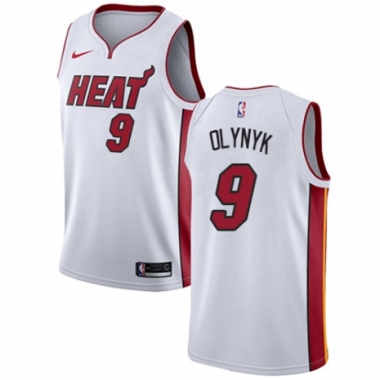 Youth Nike Miami Heat 9 Kelly Olynyk Authentic NBA Jersey Association Edition Youth Nike Miami Heat 9 Kelly Olynyk Authentic NBA Jersey Association Edition