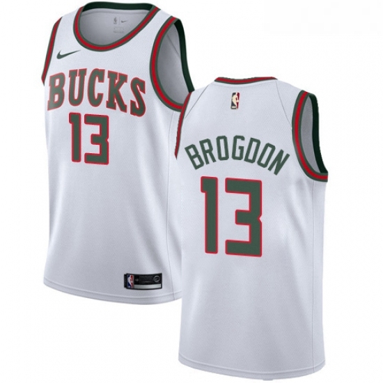 Womens Nike Milwaukee Bucks 13 Malcolm Brogdon Authentic White Fashion Hardwood Classics NBA Jersey Womens Nike Milwaukee Bucks 13 Malcolm Brogdon Authentic White Fashion Hardwood Classics NBA Jersey