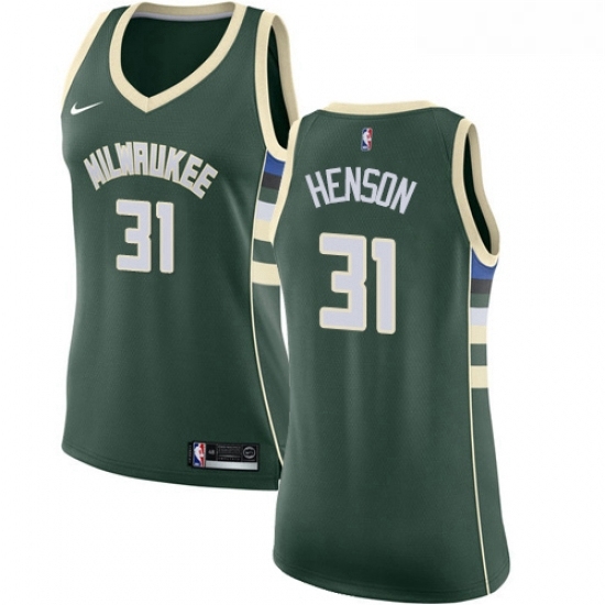Womens Nike Milwaukee Bucks 31 John Henson Swingman Green Road NBA Jersey Icon Edition Womens Nike Milwaukee Bucks 31 John Henson Swingman Green Road NBA Jersey Icon Edition