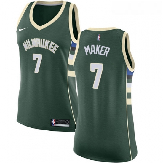 Womens Nike Milwaukee Bucks 7 Thon Maker Swingman Green Road NBA Jersey Icon Edition Womens Nike Milwaukee Bucks 7 Thon Maker Swingman Green Road NBA Jersey Icon Edition