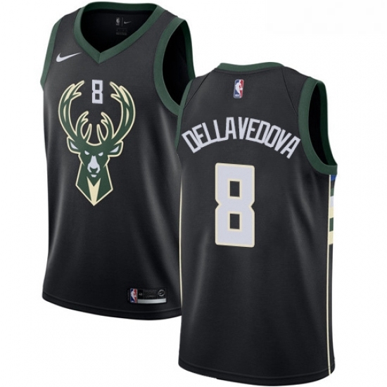 Womens Nike Milwaukee Bucks 8 Matthew Dellavedova Swingman Black Alternate NBA Jersey Statement Edition Womens Nike Milwaukee Bucks 8 Matthew Dellavedova Swingman Black Alternate NBA Jersey Statement Edition