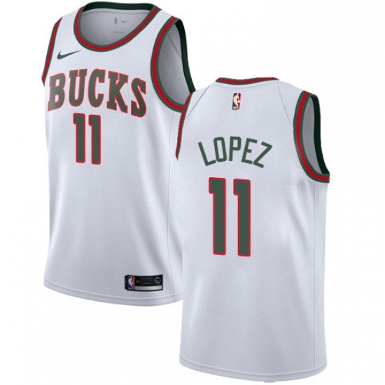 Youth Nike Milwaukee Bucks 11 Brook Lopez Swingman White Fashion Hardwood Classics NBA Jersey Youth Nike Milwaukee Bucks 11 Brook Lopez Swingman White Fashion Hardwood Classics NBA Jersey