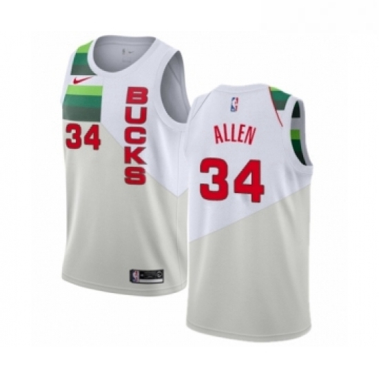Youth Nike Milwaukee Bucks 34 Ray Allen White Swingman Jersey Earned Edition Youth Nike Milwaukee Bucks 34 Ray Allen White Swingman Jersey Earned Edition
