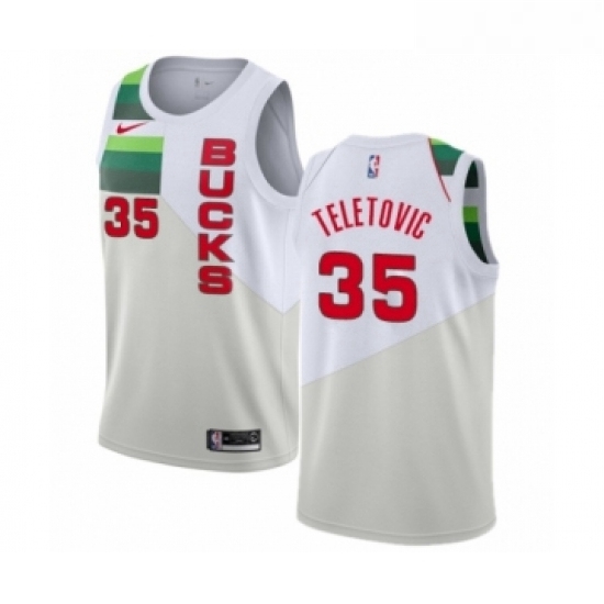 Youth Nike Milwaukee Bucks 35 Mirza Teletovic White Swingman Jersey Earned Edition Youth Nike Milwaukee Bucks 35 Mirza Teletovic White Swingman Jersey Earned Edition