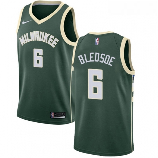 Youth Nike Milwaukee Bucks 6 Eric Bledsoe Swingman Green Road NBA Jersey Icon Edition Youth Nike Milwaukee Bucks 6 Eric Bledsoe Swingman Green Road NBA Jersey Icon Edition