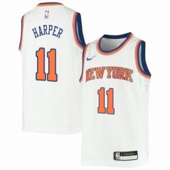 Derek Harper Knicks #11 Twill Jerseys White Derek Harper Knicks #11 Twill Jerseys White