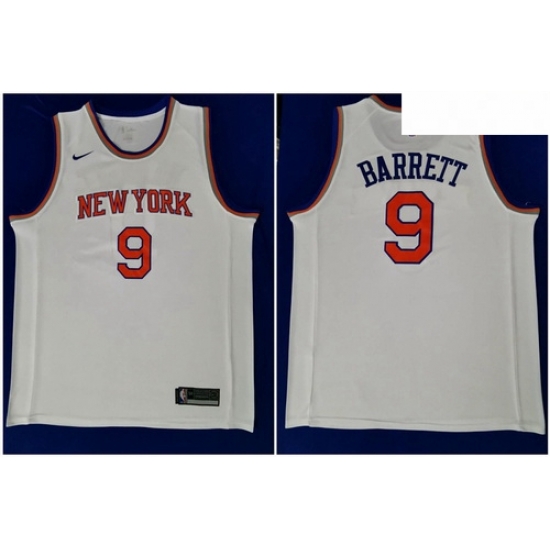 Knicks 9 R J Barrett White 2019 NBA Draft First Round Pick Nike Swingman Jersey Knicks 9 R J Barrett White 2019 NBA Draft First Round Pick Nike Swingman Jersey