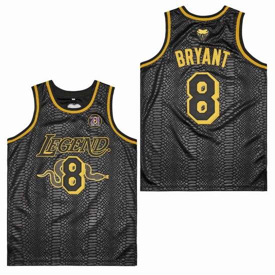 Men Legend 8 Kobe Bryant Cool Base Black Stitched Baskeball Jerseys Men Legend 8 Kobe Bryant Cool Base Black Stitched Baskeball Jerseys