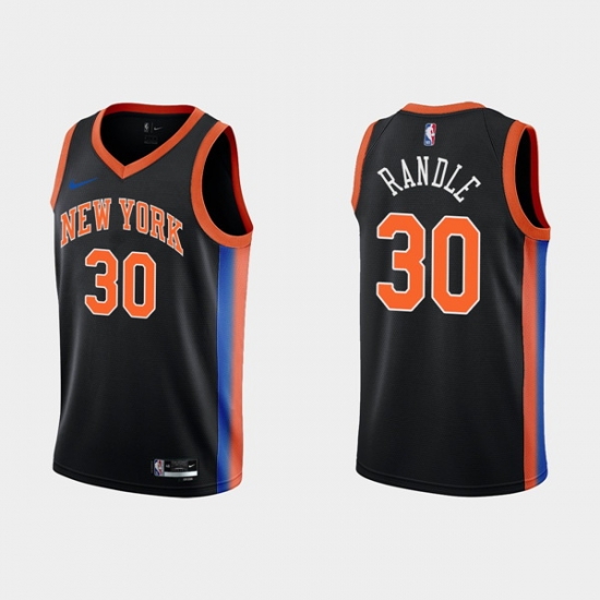 Men New Yok New York Knicks 30 Julius Randle 2022 23 Black City Edition Stitched Basketball Jersey Men New Yok New York Knicks 30 Julius Randle 2022 23 Black City Edition Stitched Basketball Jersey