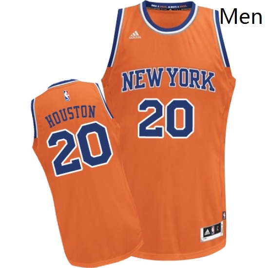 Mens Adidas New York Knicks 20 Allan Houston Swingman Orange Alternate NBA Jersey Mens Adidas New York Knicks 20 Allan Houston Swingman Orange Alternate NBA Jersey