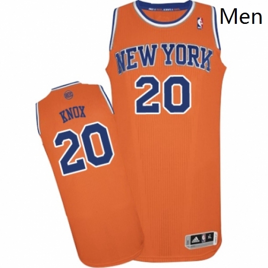 Mens Adidas New York Knicks 20 Kevin Knox Authentic Orange Alternate NBA Jersey Mens Adidas New York Knicks 20 Kevin Knox Authentic Orange Alternate NBA Jersey