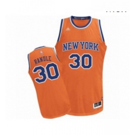 Mens New York Knicks 30 Julius Randle Authentic Orange Alternate Basketball Jersey Mens New York Knicks 30 Julius Randle Authentic Orange Alternate Basketball Jersey