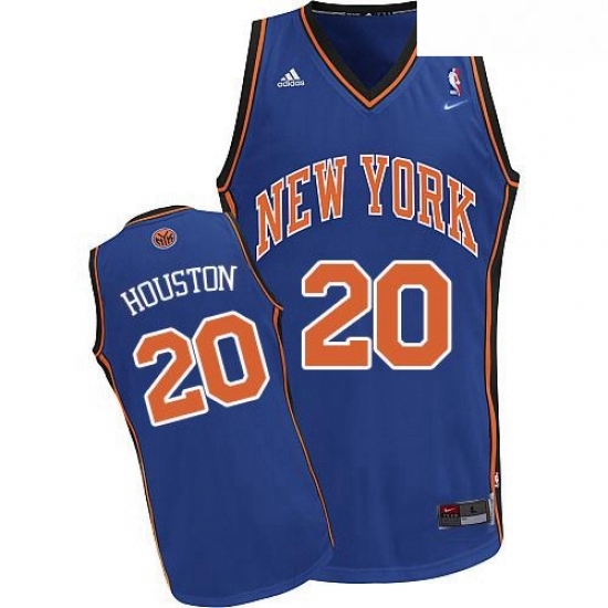 Mens Nike New York Knicks 20 Allan Houston Swingman Royal Blue Throwback NBA Jersey Mens Nike New York Knicks 20 Allan Houston Swingman Royal Blue Throwback NBA Jersey