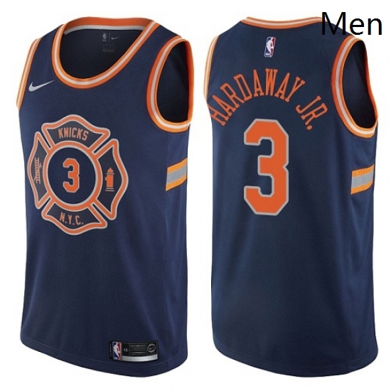 Mens Nike New York Knicks 3 Tim Hardaway Jr Authentic Navy Blue NBA Jersey City Edition Mens Nike New York Knicks 3 Tim Hardaway Jr Authentic Navy Blue NBA Jersey City Edition