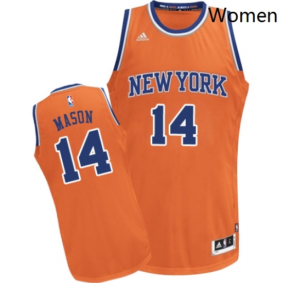 Womens Adidas New York Knicks 14 Anthony Mason Swingman Orange Alternate NBA Jersey Womens Adidas New York Knicks 14 Anthony Mason Swingman Orange Alternate NBA Jersey