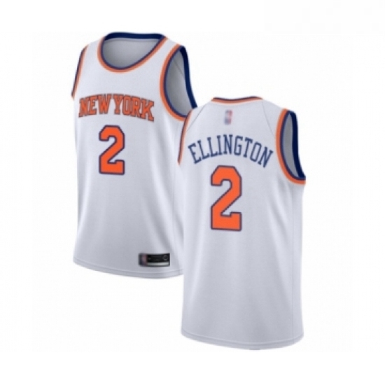 Womens New York Knicks 2 Wayne Ellington Swingman White Basketball Jersey Association Edition Womens New York Knicks 2 Wayne Ellington Swingman White Basketball Jersey Association Edition