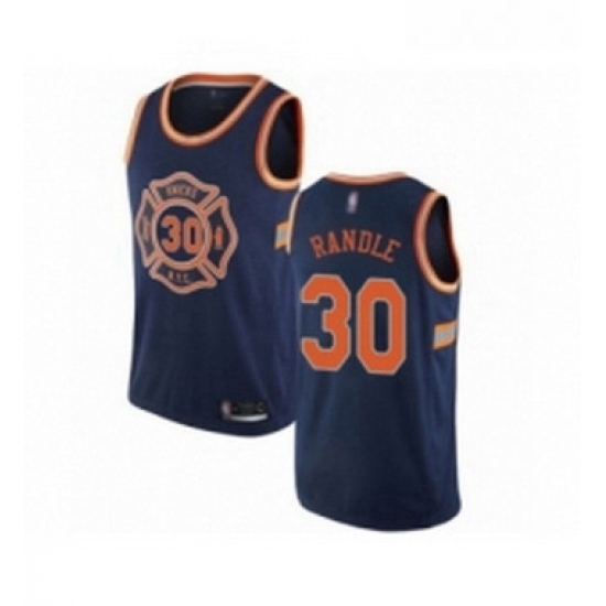 Womens New York Knicks 30 Julius Randle Swingman Navy Blue Basketball Jersey City Edition Womens New York Knicks 30 Julius Randle Swingman Navy Blue Basketball Jersey City Edition