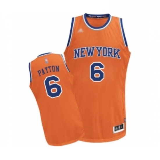 Womens New York Knicks 6 Elfrid Payton Authentic Orange Alternate Basketball Jers Womens New York Knicks 6 Elfrid Payton Authentic Orange Alternate Basketball Jers