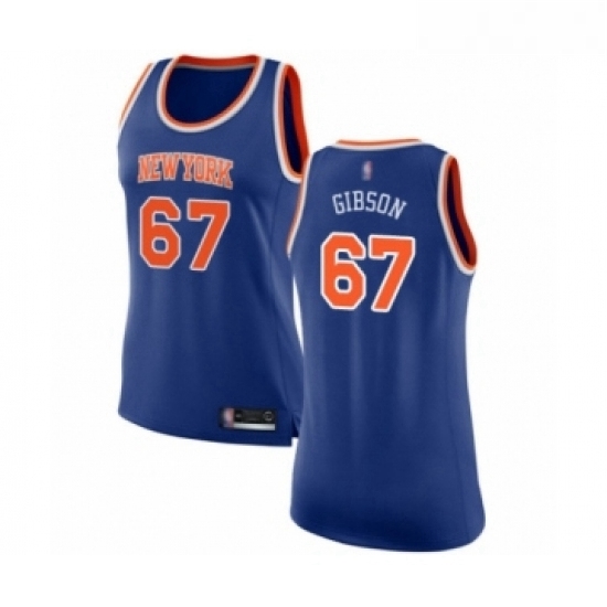 Womens New York Knicks 67 Taj Gibson Swingman Royal Blue Basketball Jersey Icon Edition Womens New York Knicks 67 Taj Gibson Swingman Royal Blue Basketball Jersey Icon Edition
