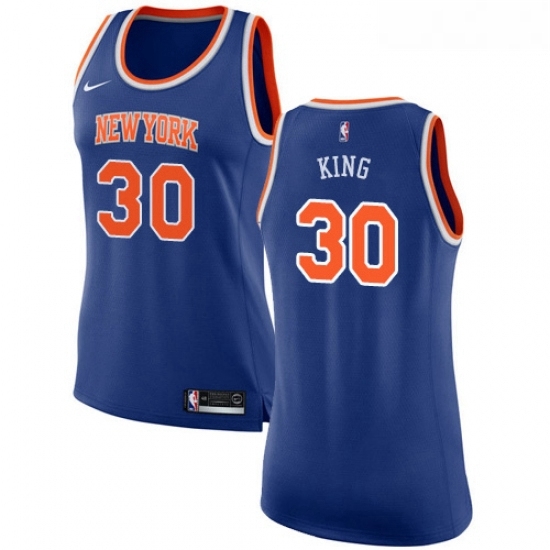 Womens Nike New York Knicks 30 Bernard King Authentic Royal Blue NBA Jersey Icon Edition Womens Nike New York Knicks 30 Bernard King Authentic Royal Blue NBA Jersey Icon Edition