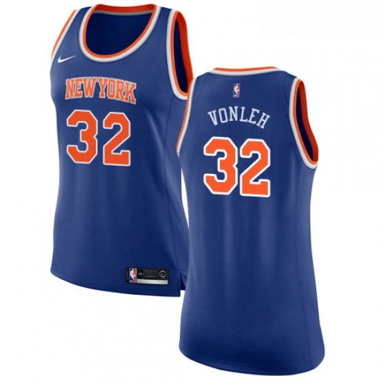 Womens Nike New York Knicks 32 Noah Vonleh Swingman Royal Blue NBA Jersey Icon Edition Womens Nike New York Knicks 32 Noah Vonleh Swingman Royal Blue NBA Jersey Icon Edition