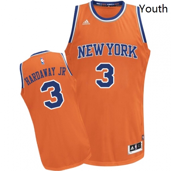 Youth Adidas New York Knicks 3 Tim Hardaway Jr Swingman Orange Alternate NBA Jersey Youth Adidas New York Knicks 3 Tim Hardaway Jr Swingman Orange Alternate NBA Jersey
