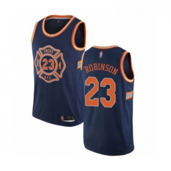 Youth New York Knicks 23 Mitchell Robinson Swingman Navy Blue Basketball Jersey City Edition Youth New York Knicks 23 Mitchell Robinson Swingman Navy Blue Basketball Jersey City Edition