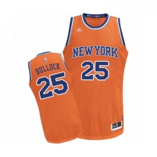 Youth New York Knicks 25 Reggie Bullock Swingman Orange Alternate Basketball Jersey Youth New York Knicks 25 Reggie Bullock Swingman Orange Alternate Basketball Jersey