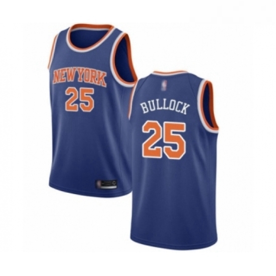 Youth New York Knicks 25 Reggie Bullock Swingman Royal Blue Basketball Jersey Icon Edition Youth New York Knicks 25 Reggie Bullock Swingman Royal Blue Basketball Jersey Icon Edition