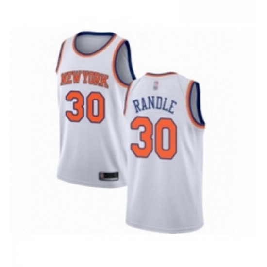 Youth New York Knicks 30 Julius Randle Swingman White Basketball Jersey Association Edition Youth New York Knicks 30 Julius Randle Swingman White Basketball Jersey Association Edition