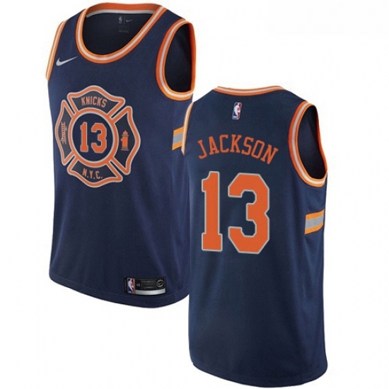 Youth Nike New York Knicks 13 Mark Jackson Swingman Navy Blue NBA Jersey City Edition Youth Nike New York Knicks 13 Mark Jackson Swingman Navy Blue NBA Jersey City Edition