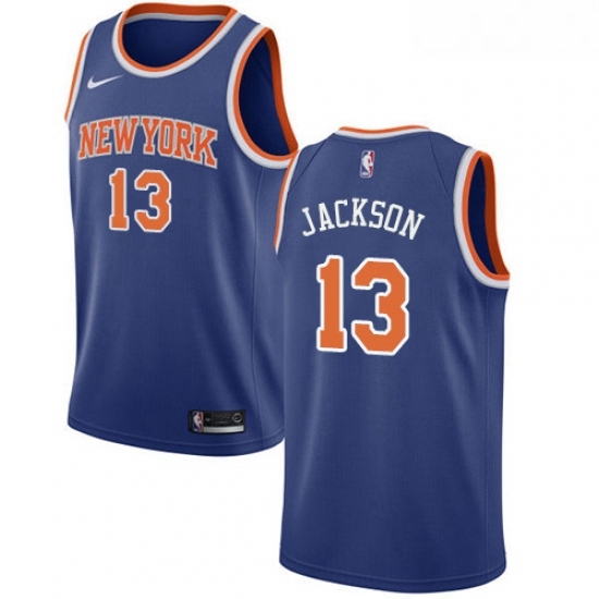 Youth Nike New York Knicks 13 Mark Jackson Swingman Royal Blue NBA Jersey Icon Edition Youth Nike New York Knicks 13 Mark Jackson Swingman Royal Blue NBA Jersey Icon Edition