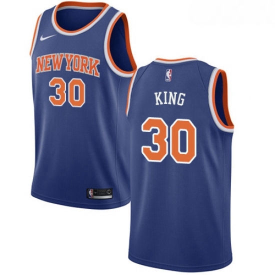 Youth Nike New York Knicks 30 Bernard King Swingman Royal Blue NBA Jersey Icon Edition Youth Nike New York Knicks 30 Bernard King Swingman Royal Blue NBA Jersey Icon Edition