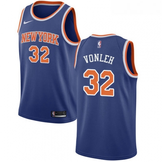 Youth Nike New York Knicks 32 Noah Vonleh Swingman Royal Blue NBA Jersey Icon Edition Youth Nike New York Knicks 32 Noah Vonleh Swingman Royal Blue NBA Jersey Icon Edition