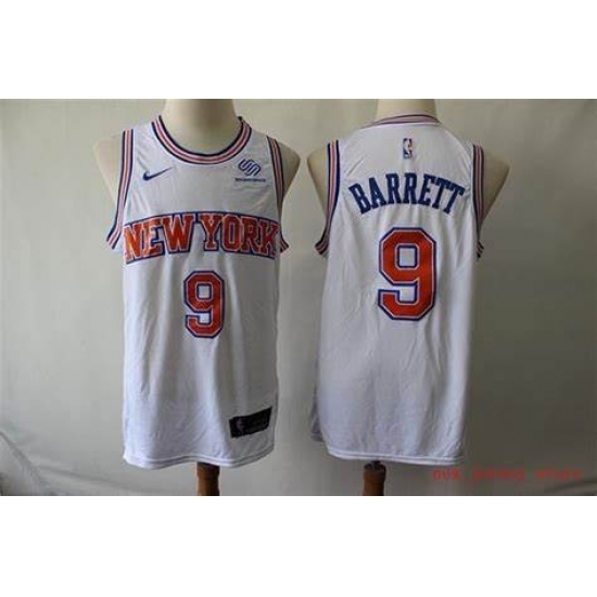 Youth Nike RJ Barrett White New York Knicks 2020 21 Swingman Player Jersey Youth Nike RJ Barrett White New York Knicks 2020 21 Swingman Player Jersey