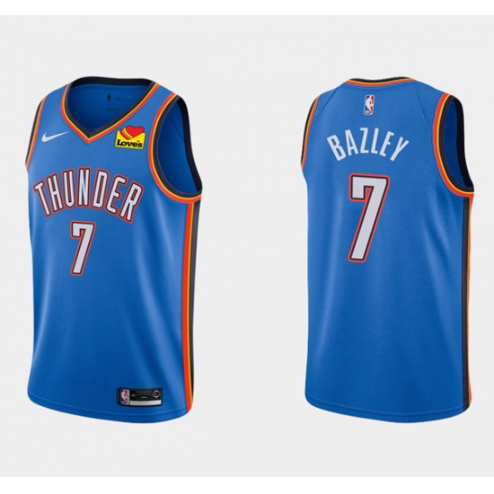 Men-27s-Oklahoma-City-Oklahoma City Thunder--237-Darius-Bazley-Blue-Stitched-Basketball-Jersey-5019-97544 Men-27s-Oklahoma-City-Oklahoma City Thunder--237-Darius-Bazley-Blue-Stitched-Basketball-Jersey-5019-97544