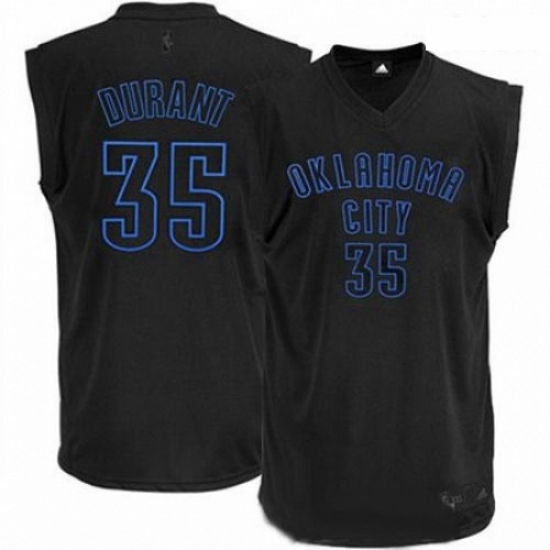Mens Adidas Oklahoma City Thunder 35 Kevin Durant Authentic Black on Black NBA Jersey Mens Adidas Oklahoma City Thunder 35 Kevin Durant Authentic Black on Black NBA Jersey