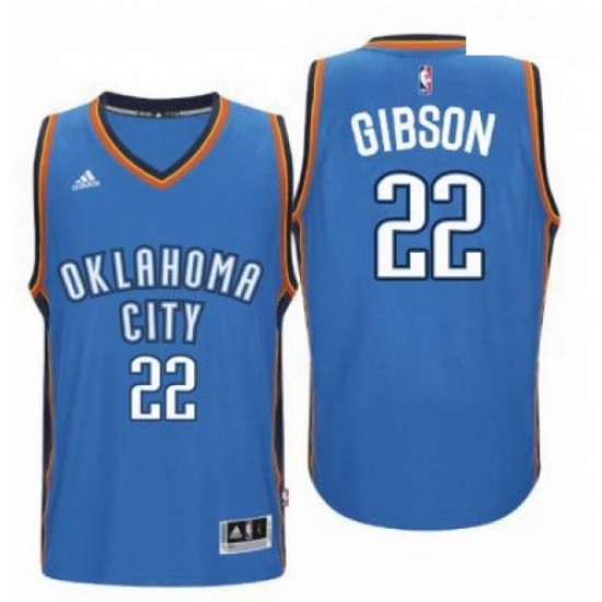 Mens Oklahoma City Thunder 22 Taj Gibson adidas Light Blue Player Swingman Jersey Mens Oklahoma City Thunder 22 Taj Gibson adidas Light Blue Player Swingman Jersey