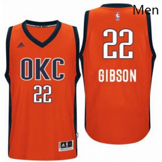 Mens Oklahoma City Thunder 22 Taj Gibson adidas Orange Player Swingman Jersey Mens Oklahoma City Thunder 22 Taj Gibson adidas Orange Player Swingman Jersey
