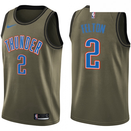 Youth Nike Oklahoma City Thunder 2 Raymond Felton Swingman Green Salute to Service NBA Jersey Youth Nike Oklahoma City Thunder 2 Raymond Felton Swingman Green Salute to Service NBA Jersey