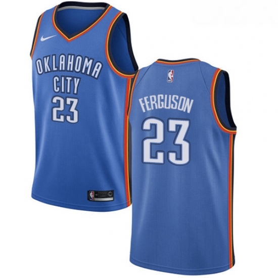 Youth Nike Oklahoma City Thunder 23 Terrance Ferguson Swingman Royal Blue Road NBA Jersey Icon Edition Youth Nike Oklahoma City Thunder 23 Terrance Ferguson Swingman Royal Blue Road NBA Jersey Icon Edition