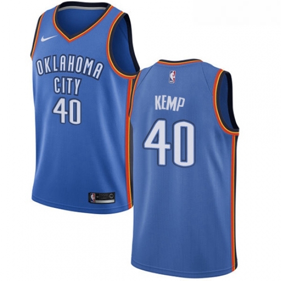 Youth Nike Oklahoma City Thunder 40 Shawn Kemp Swingman Royal Blue Road NBA Jersey Icon Edition Youth Nike Oklahoma City Thunder 40 Shawn Kemp Swingman Royal Blue Road NBA Jersey Icon Edition