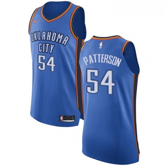 Youth Nike Oklahoma City Thunder 54 Patrick Patterson Authentic Royal Blue Road NBA Jersey Icon Edition Youth Nike Oklahoma City Thunder 54 Patrick Patterson Authentic Royal Blue Road NBA Jersey Icon Edition