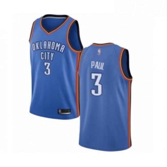 Youth Oklahoma City Thunder 3 Chris Paul Swingman Royal Blue Basketball Jersey Icon Edition Youth Oklahoma City Thunder 3 Chris Paul Swingman Royal Blue Basketball Jersey Icon Edition