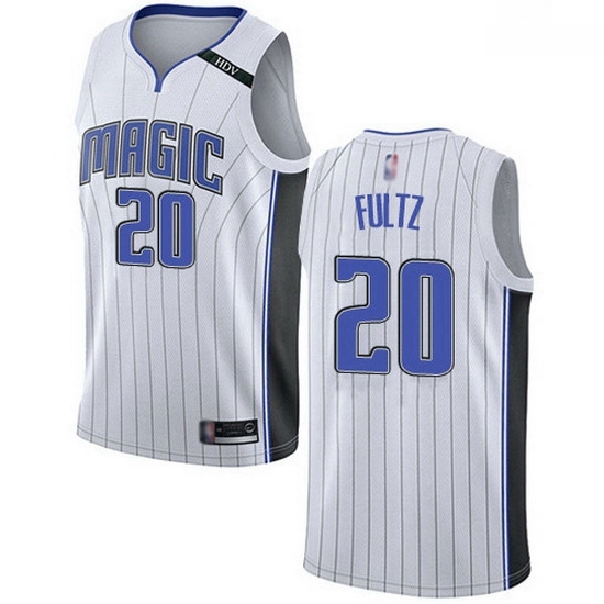 Magic 20 Markelle Fultz White Basketball Swingman Association Edition Jersey Magic 20 Markelle Fultz White Basketball Swingman Association Edition Jersey