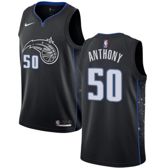 Men Nike Orlando Magic 50 Cole Anthony Black NBA Swingman City Edition 2018 19 Jersey Men Nike Orlando Magic 50 Cole Anthony Black NBA Swingman City Edition 2018 19 Jersey